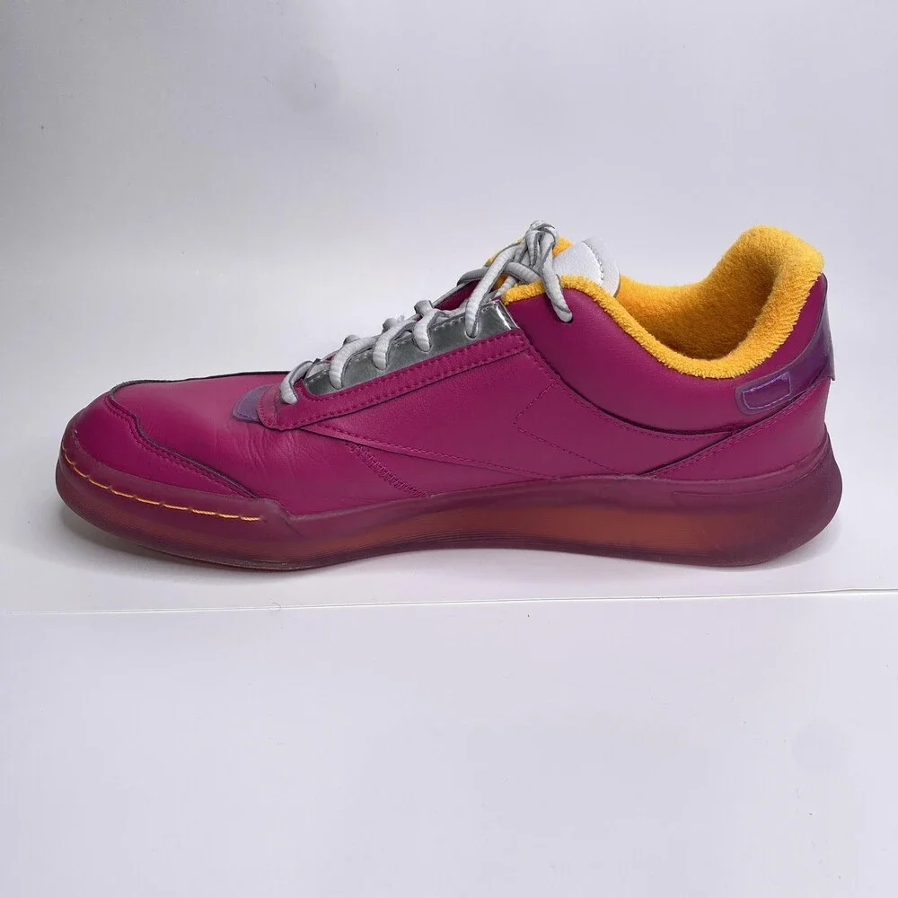 Reebok The Jetsons Flintstones Shoes Sneakers Mens Size 11 Purple Yellow Collab